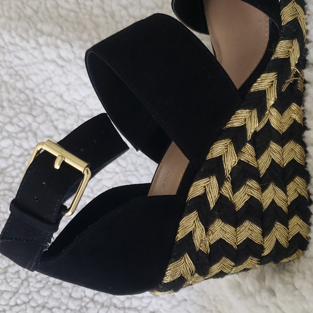 ASOS Espadrille Ankle Strap Wedge Sandal Size 6 NEW - Picture 5 of 9